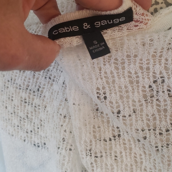 Cable & Gauge White light weight jacket - Picture 4 of 7